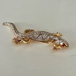 Vintage D’Orlan Lizard Brooch